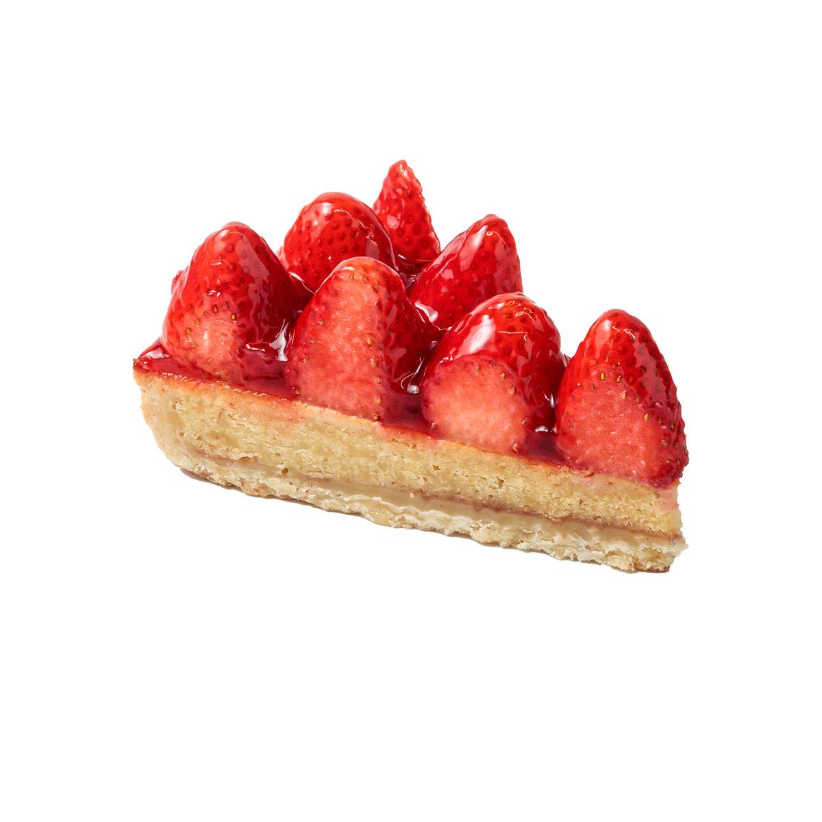 Strawberry Almond Flan