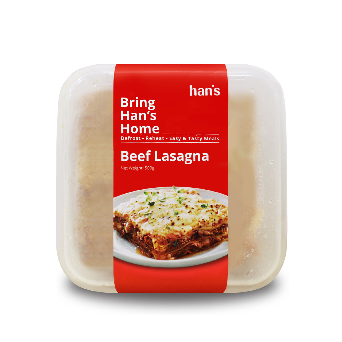 Ready-To-Eat Beef Lasagna (Frozen)